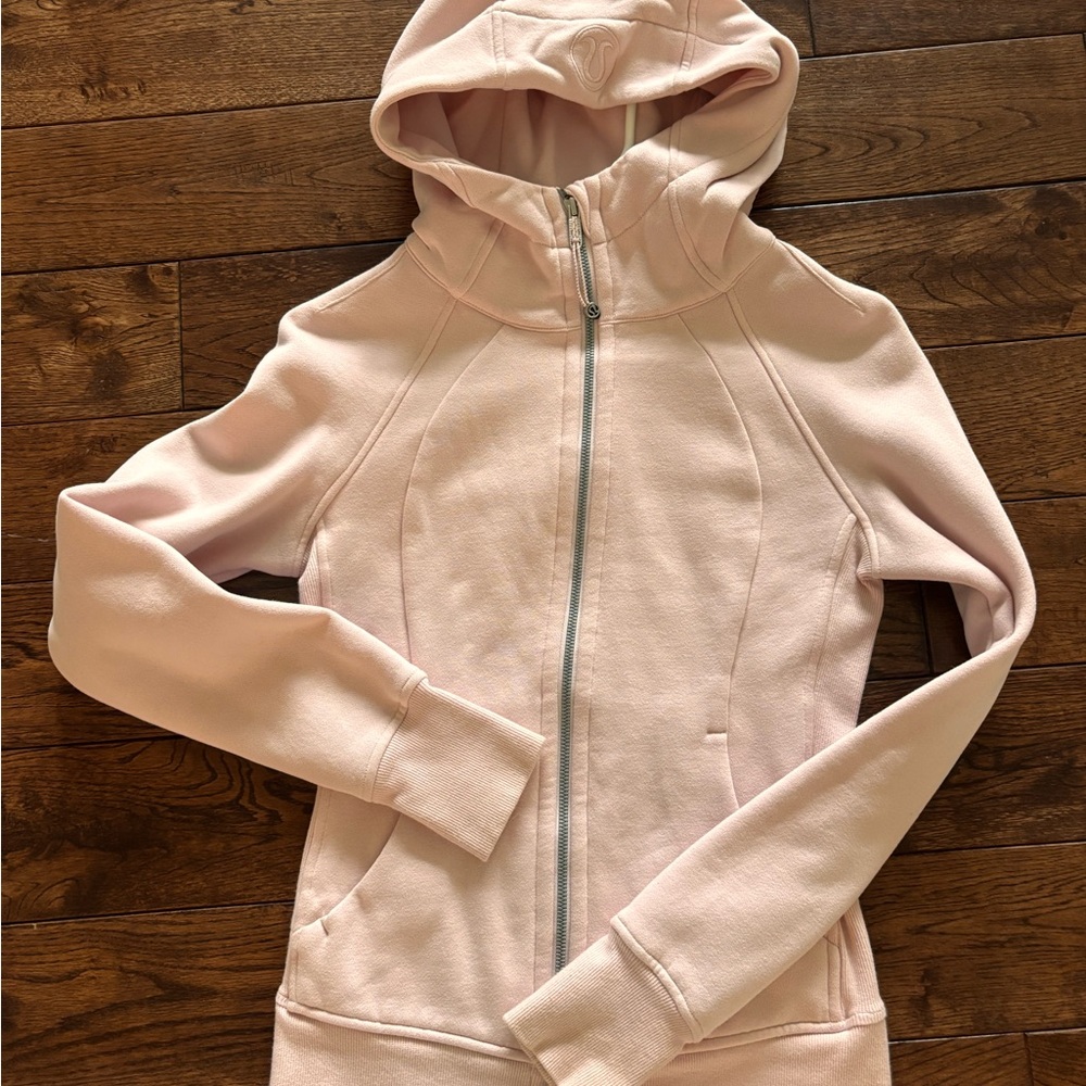 Lululemon Athletica Light Pink Hoodie Jacket